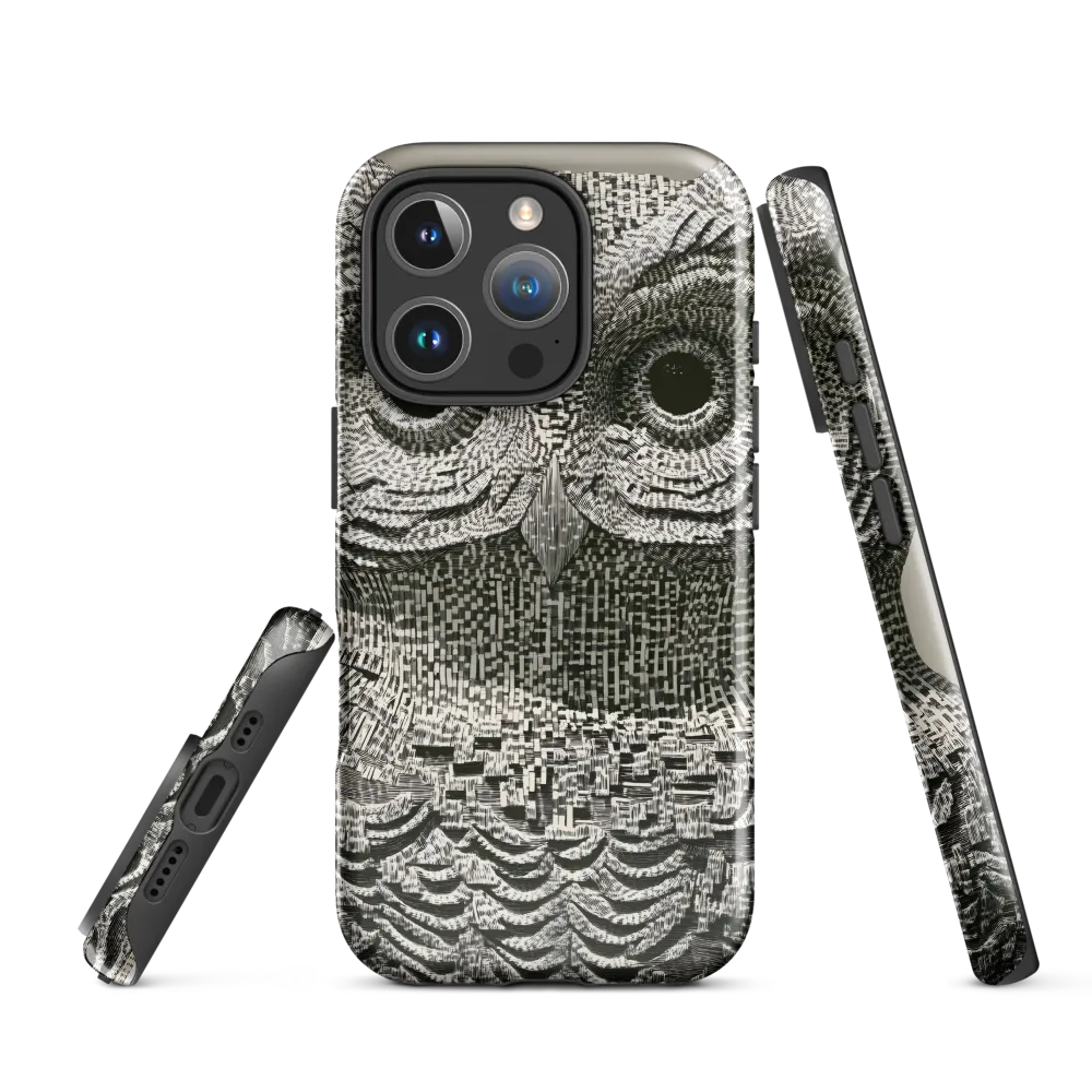 Intricate Owl of Textures