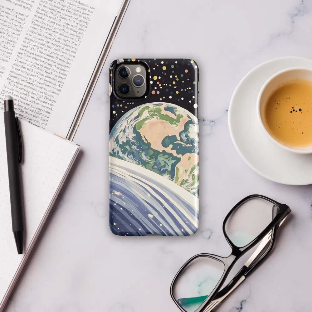 Celestial View: A Surreal Journey Through Space | Phone Case |  11 Pro Max | Snap Case | Glossy