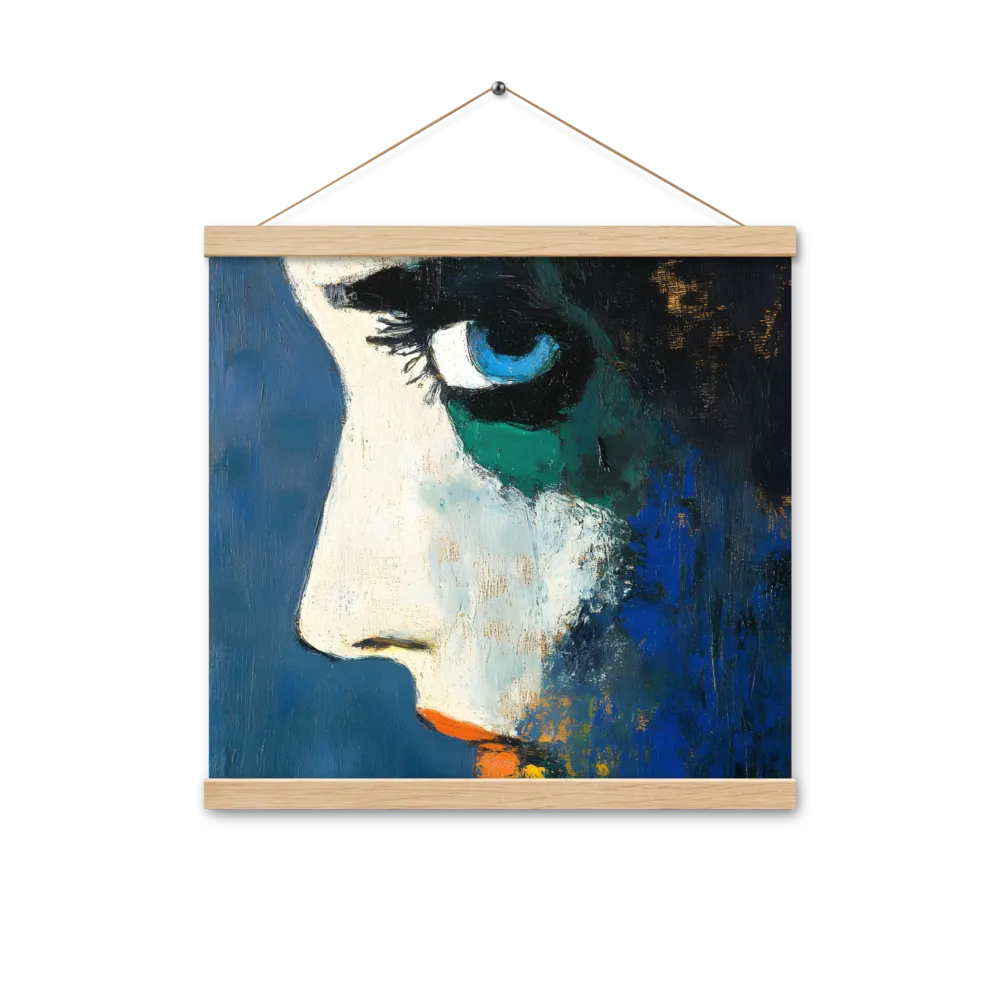 Reflections of Emotion | Poster With Oak Wood Hanger | 16″×16″