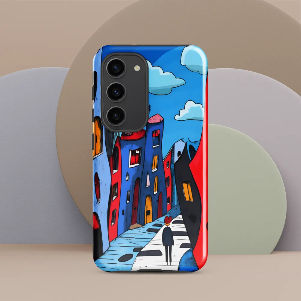 Whimsical Street of Colors