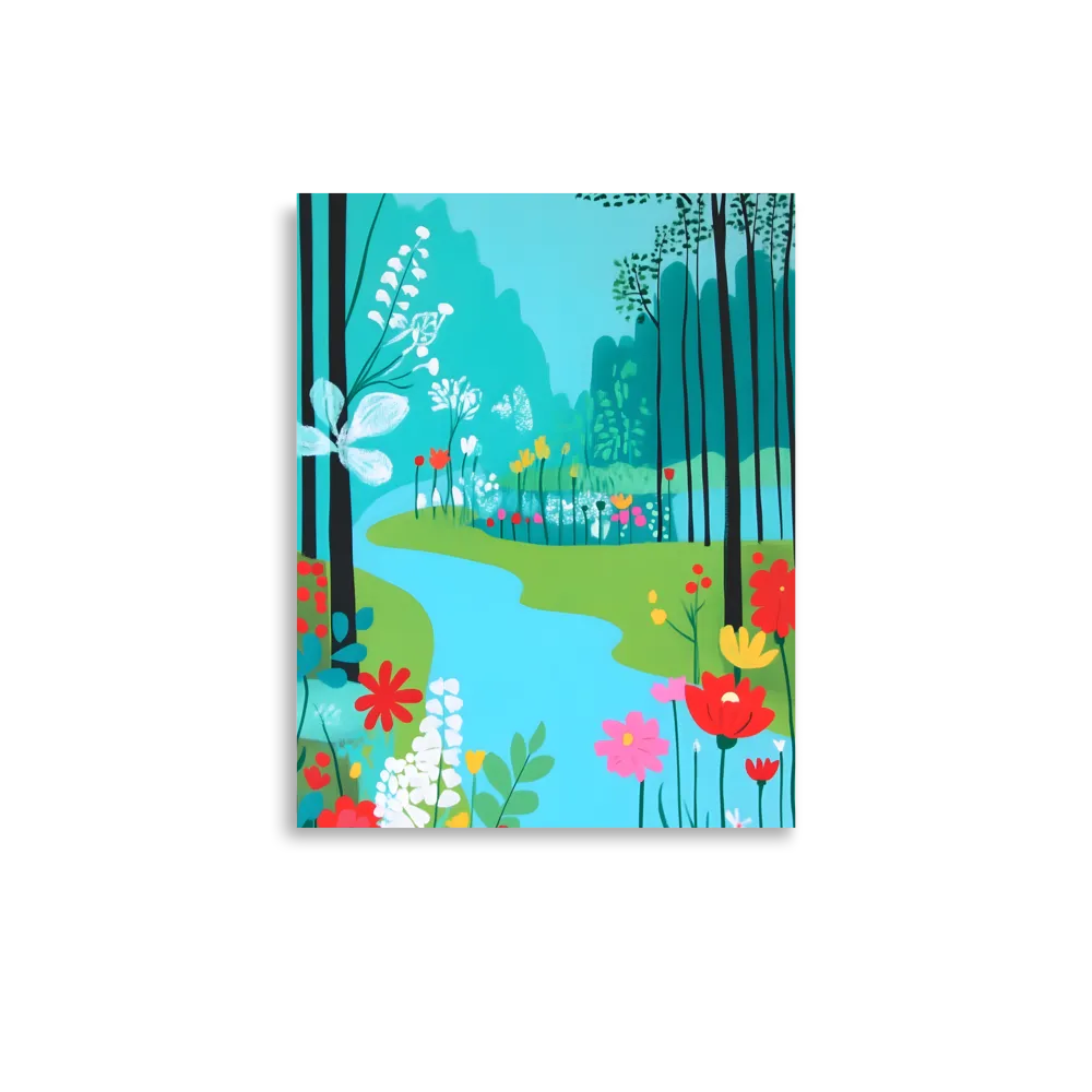 Whispers of Spring: A Colorful Retreat | Poster | 11″×14″