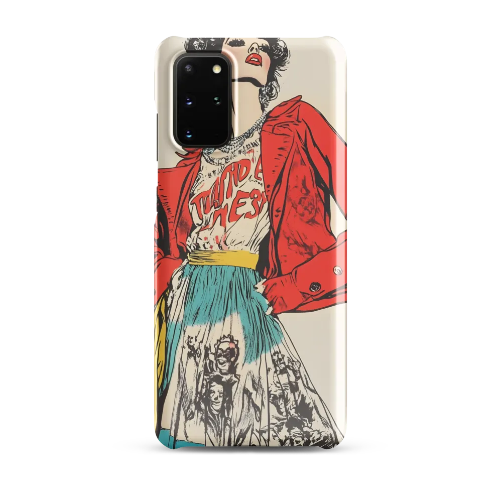 Vibrant Elegance: A Pop Art Fashion Statement