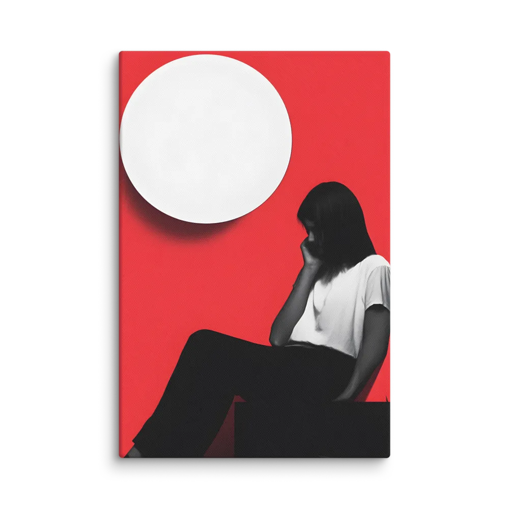 Contemplation in Red