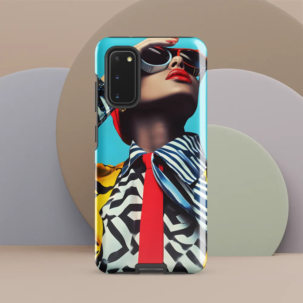 Chic Confidence in Bold Patterns