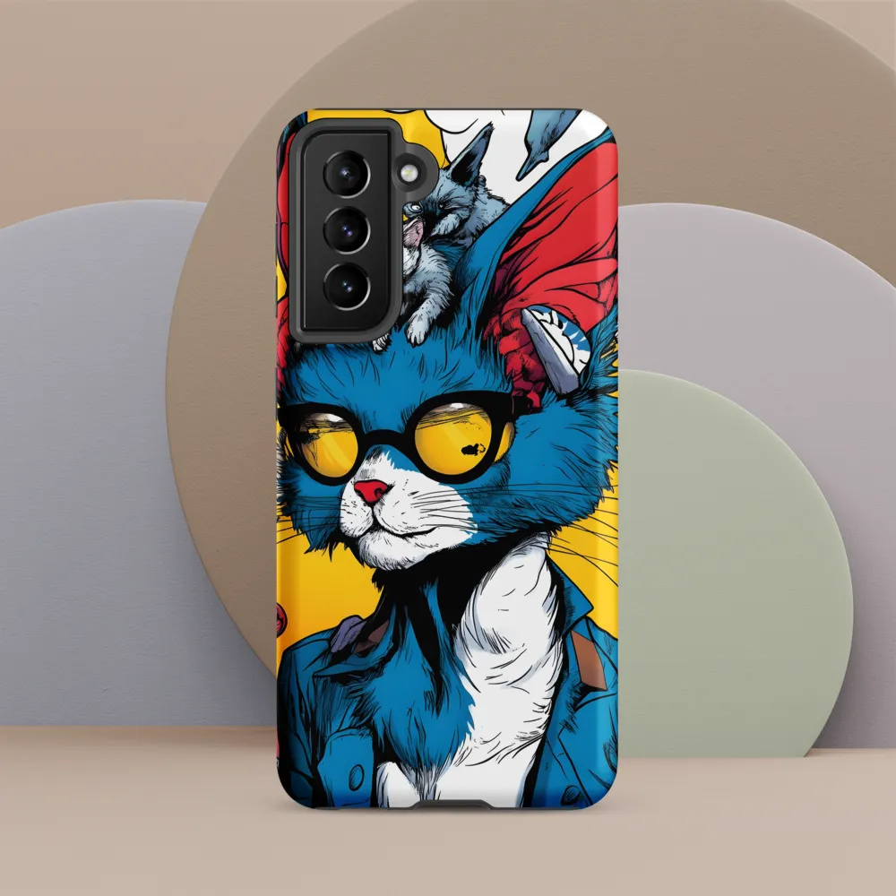 Whimsical Feline Coolness