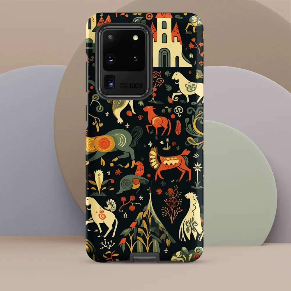 Whimsical Forest: A Folk Art Journey