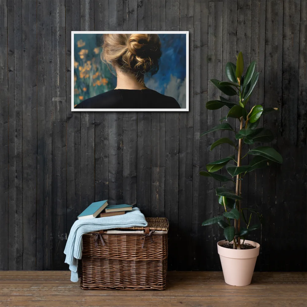 Whispers of Tranquility | Canvas with White Frame | 20″×30″