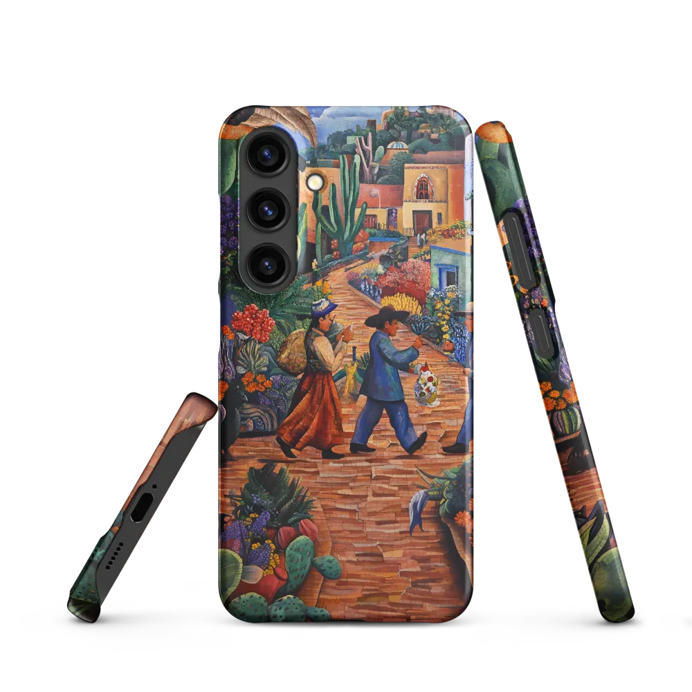 A Mosaic Journey Through Colorful Landscapes