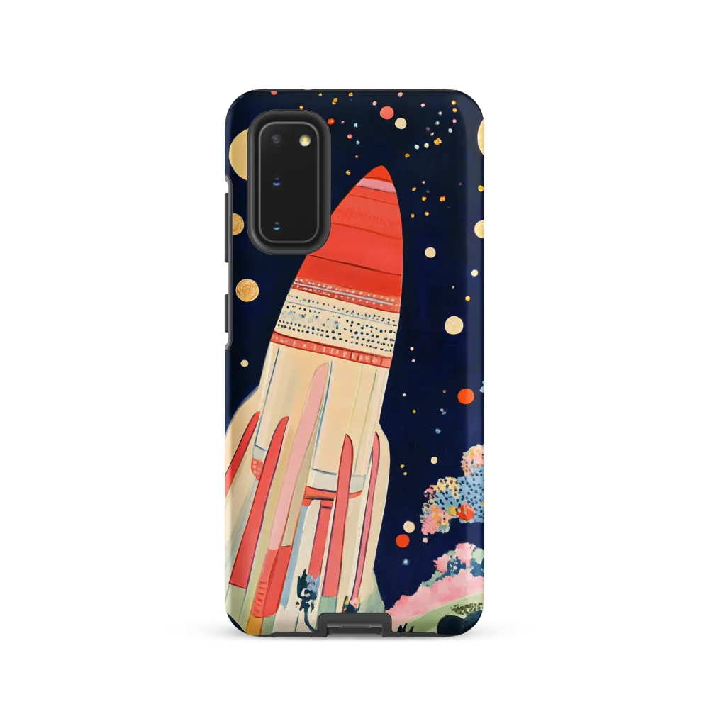 Cosmic Dreams: The Rocket's Journey