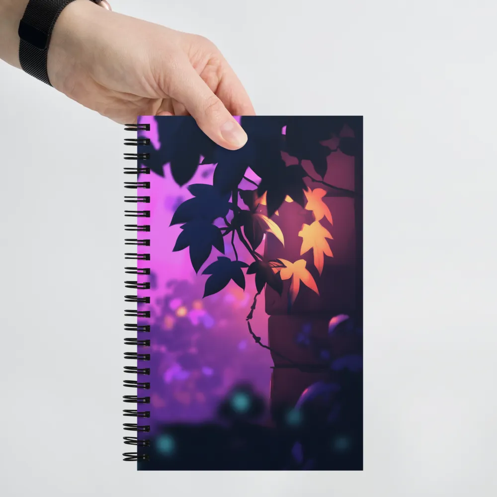 Whispers of Twilight | Spiral Notebook