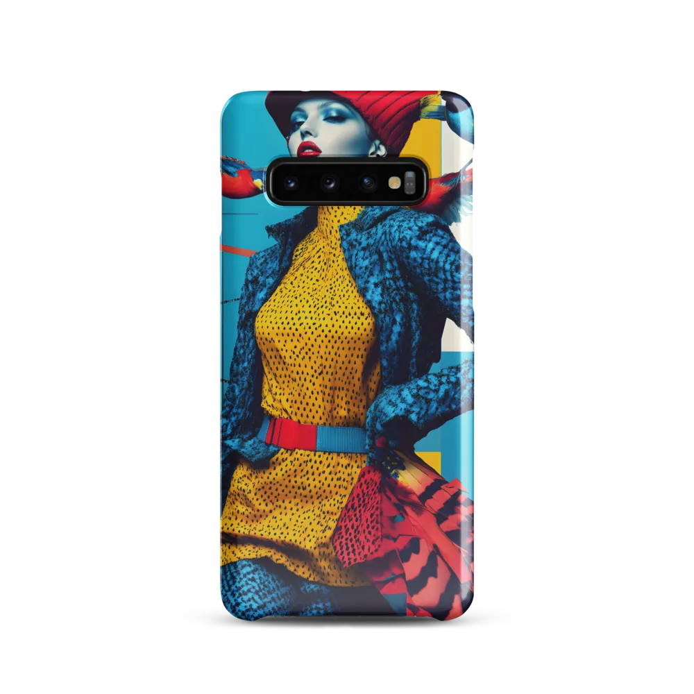 Vibrant Fusion of Nature and Fashion