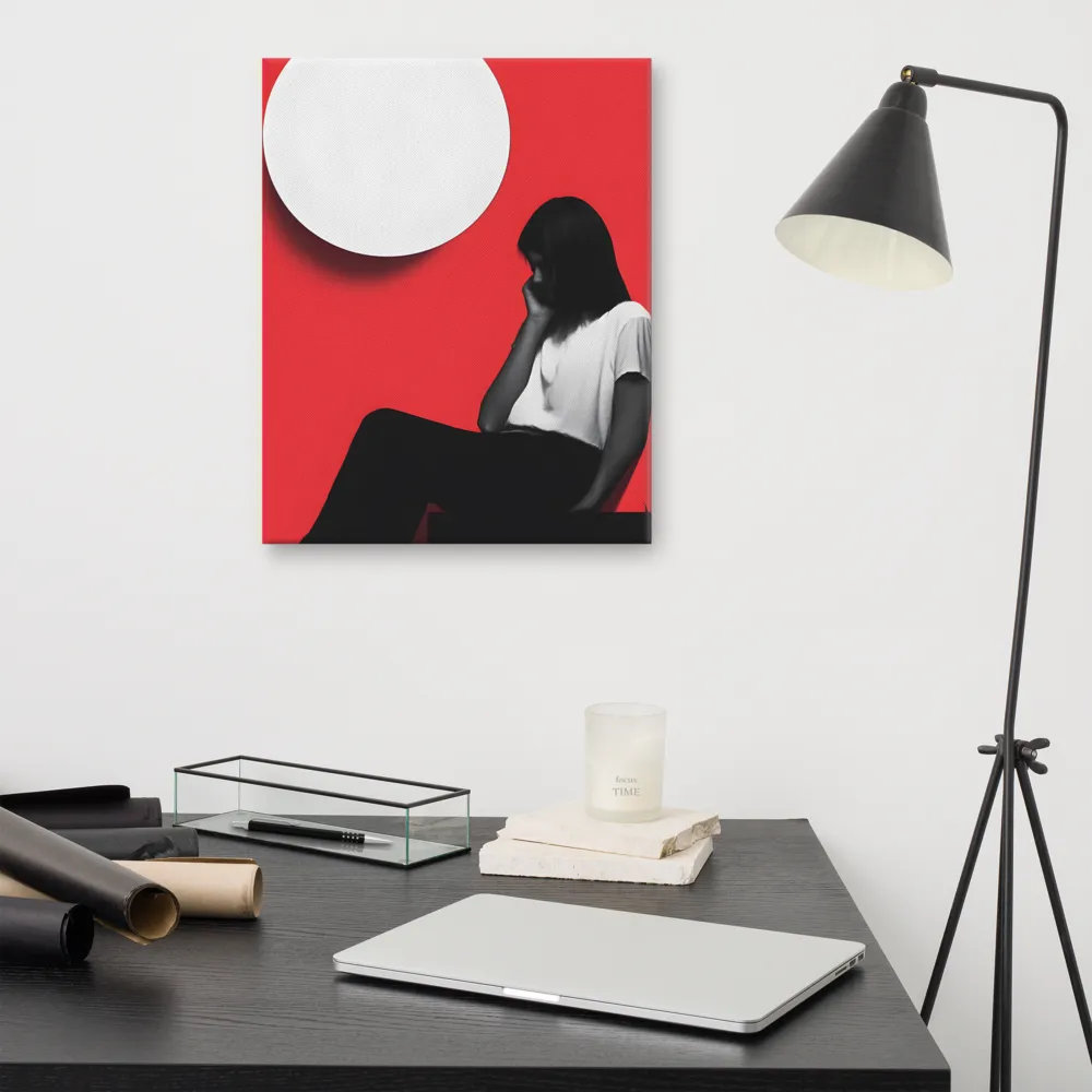 Contemplation in Red