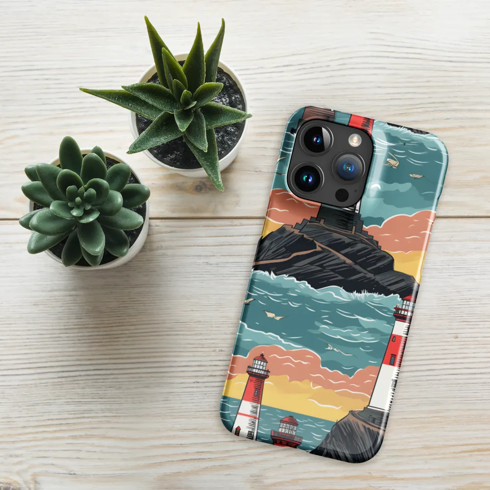 Lighthouses in a Whimsical Ocean