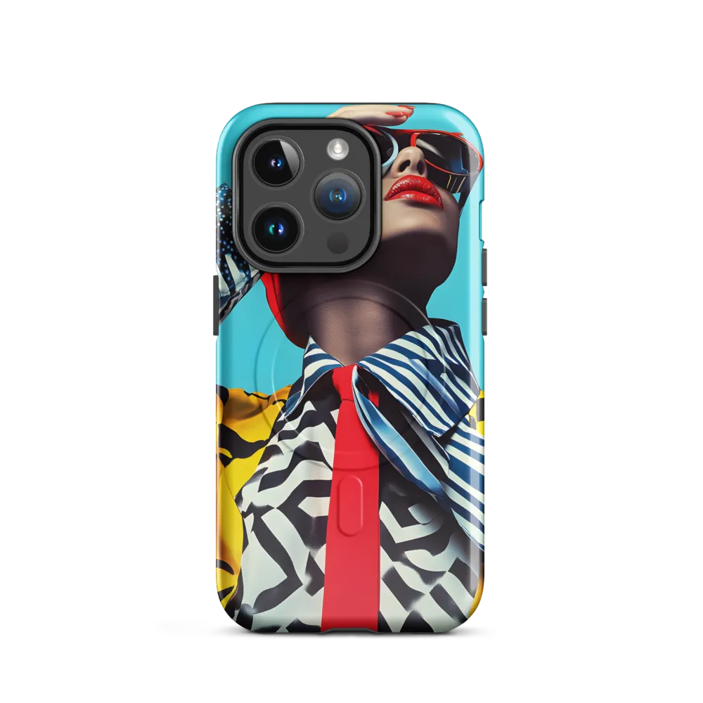 Chic Confidence in Bold Patterns