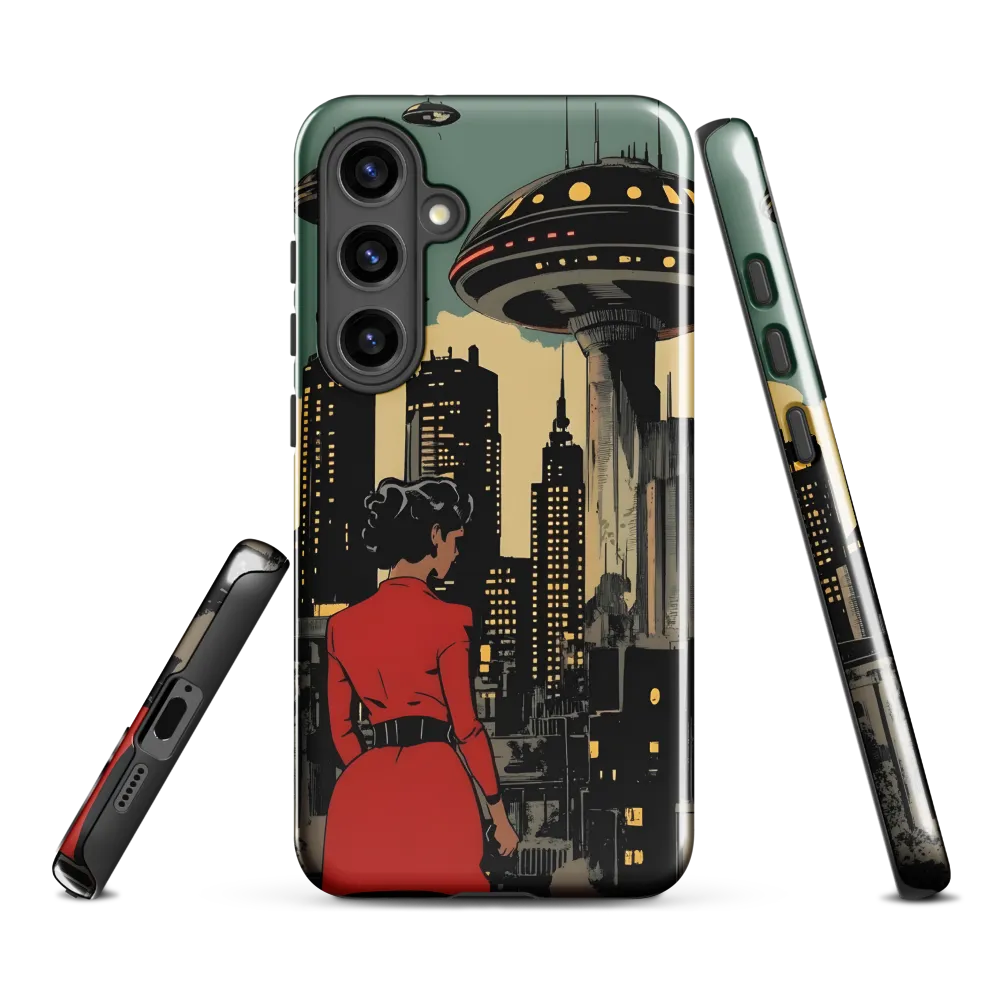 Envisioning Tomorrow: A Retro Futuristic Landscape