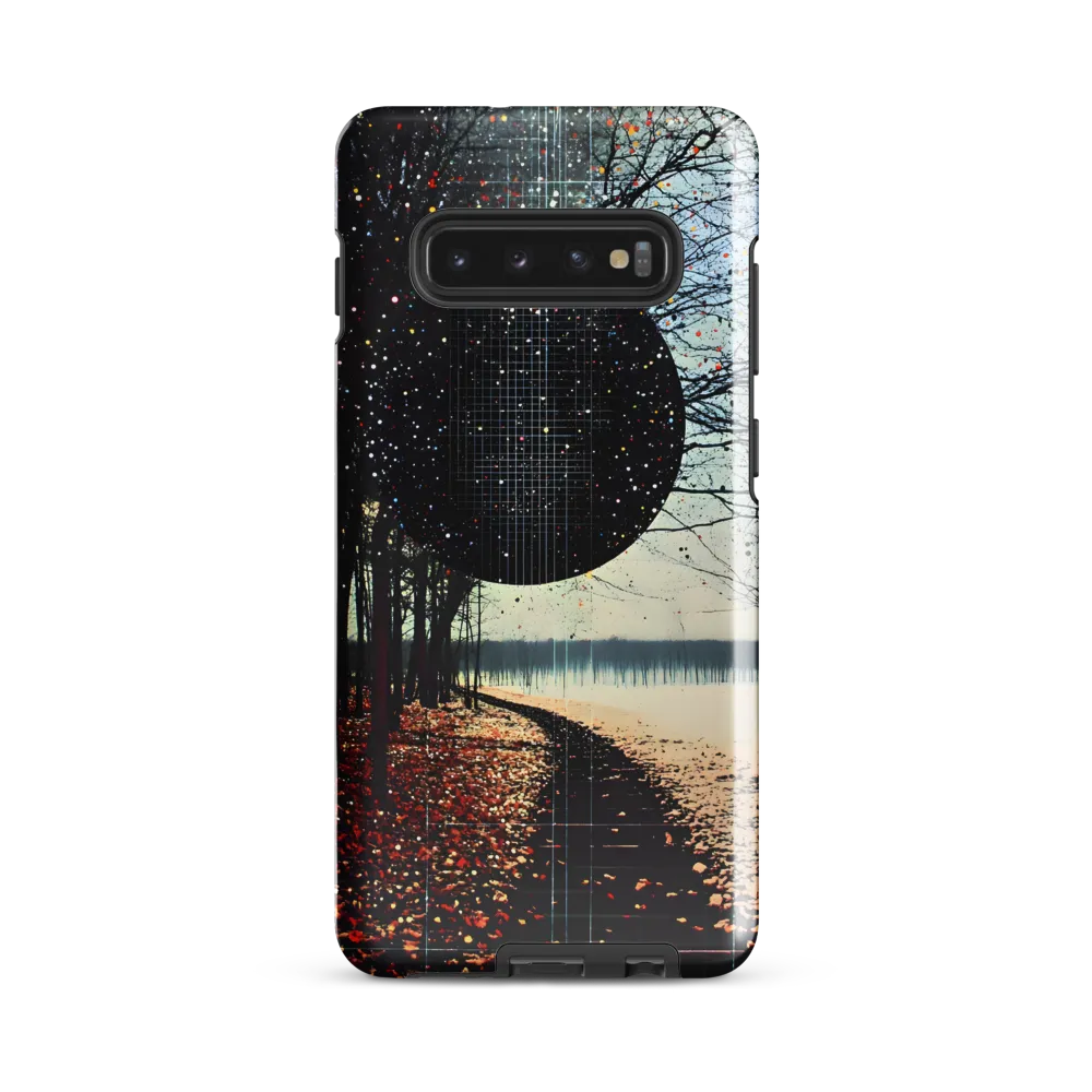 Cosmic Path Through Autumn | Phone Case |  S10 Plus | Tough Case | Glossy