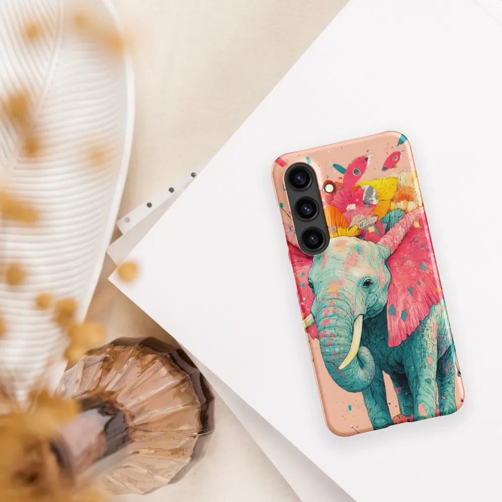 Whimsical Elegance: The Floral Elephant