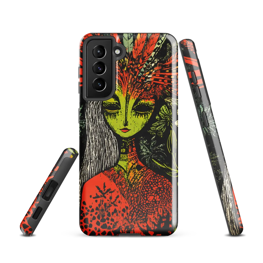 Mystical Flora: A Surreal Portrait