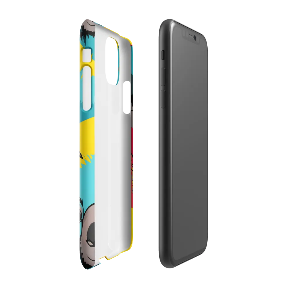 Whimsical Koalas in Vibrant Colors | Phone Case |  11 | Snap Case | Glossy