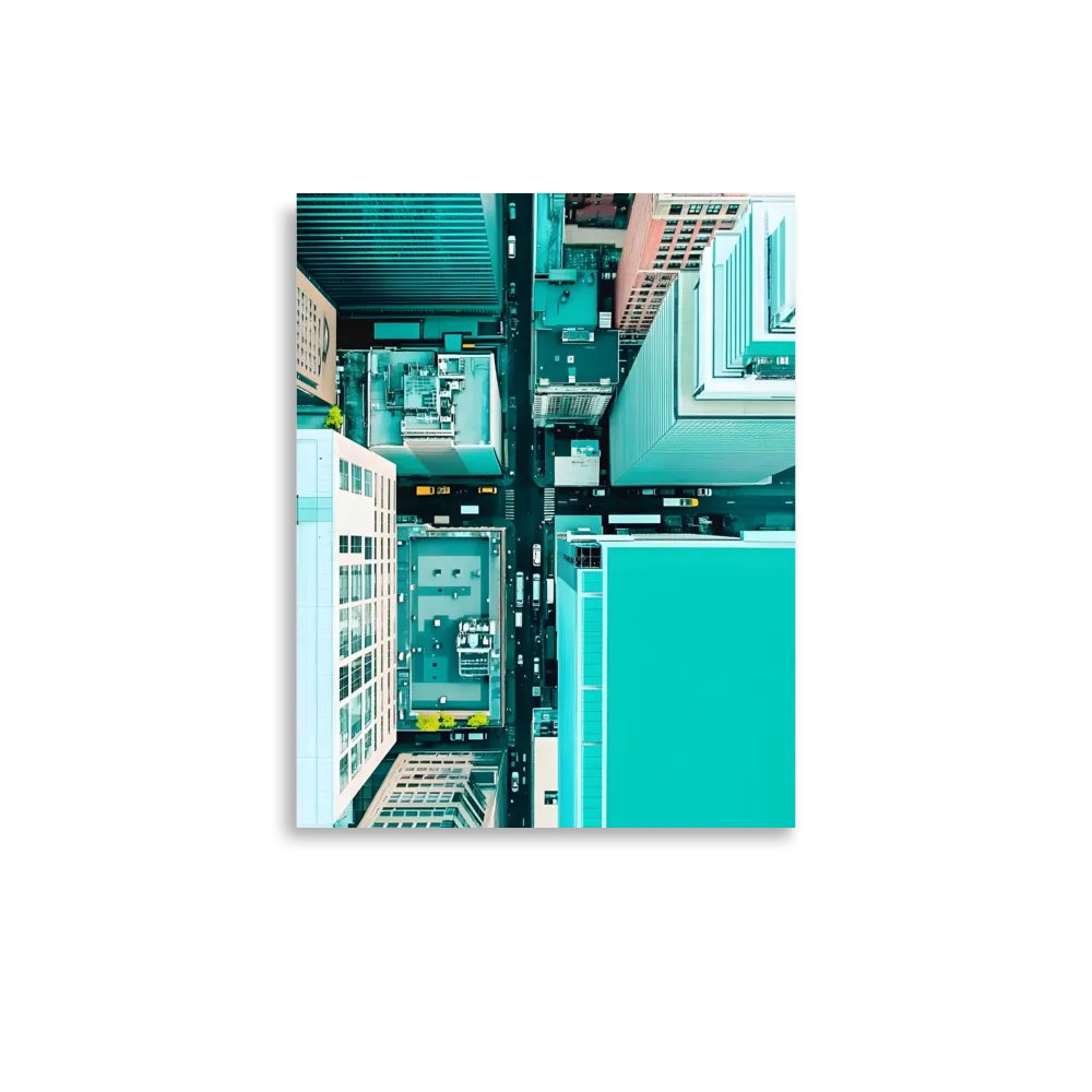Urban Geometry: Aerial Perspective | Poster | 11″×14″
