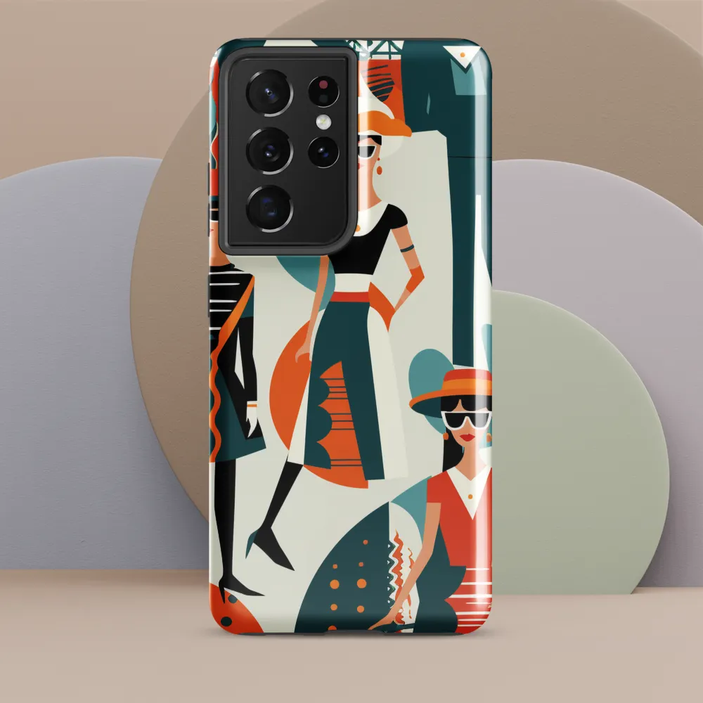 Chic Figures in Pop Art