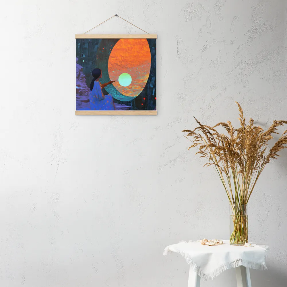 The Portal of Dreams | Poster With Oak Wood Hanger | 16″×16″