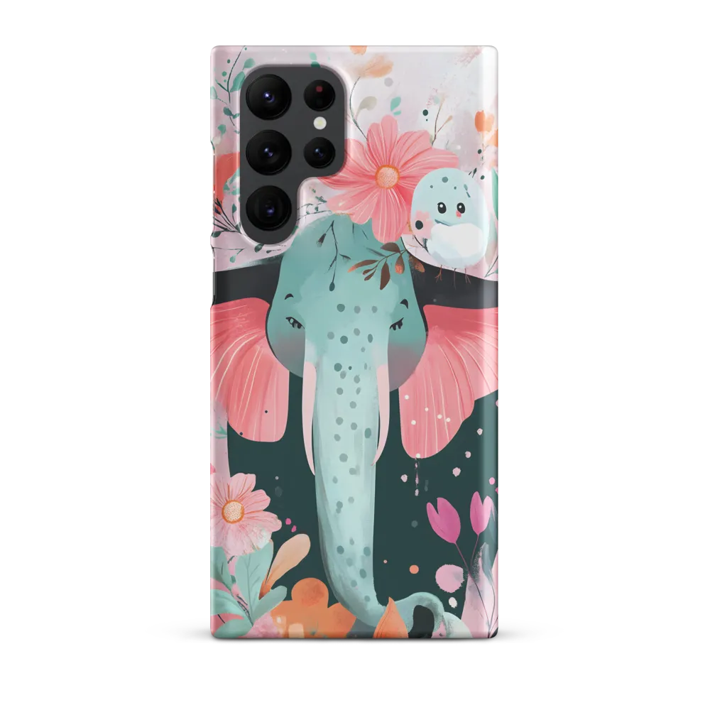 Whimsical Elephant in Bloom