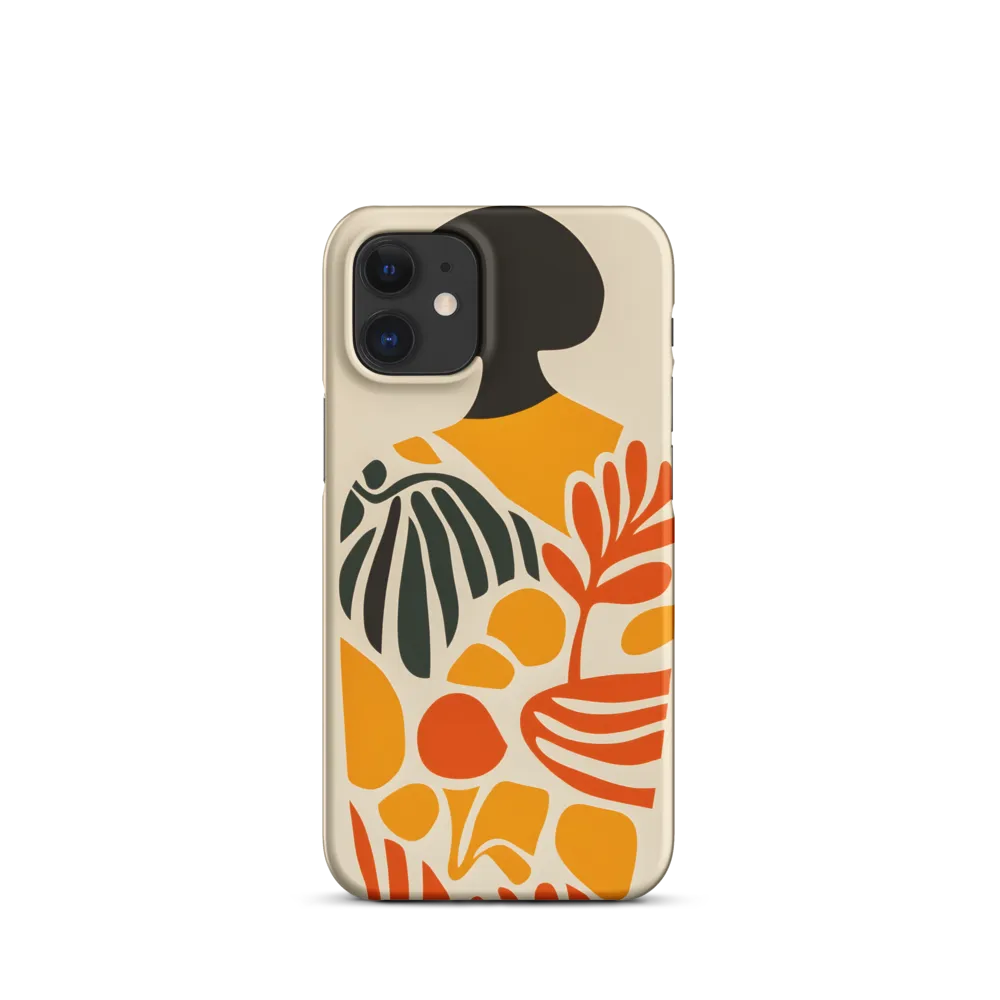 Silhouette with Botanical Cutouts