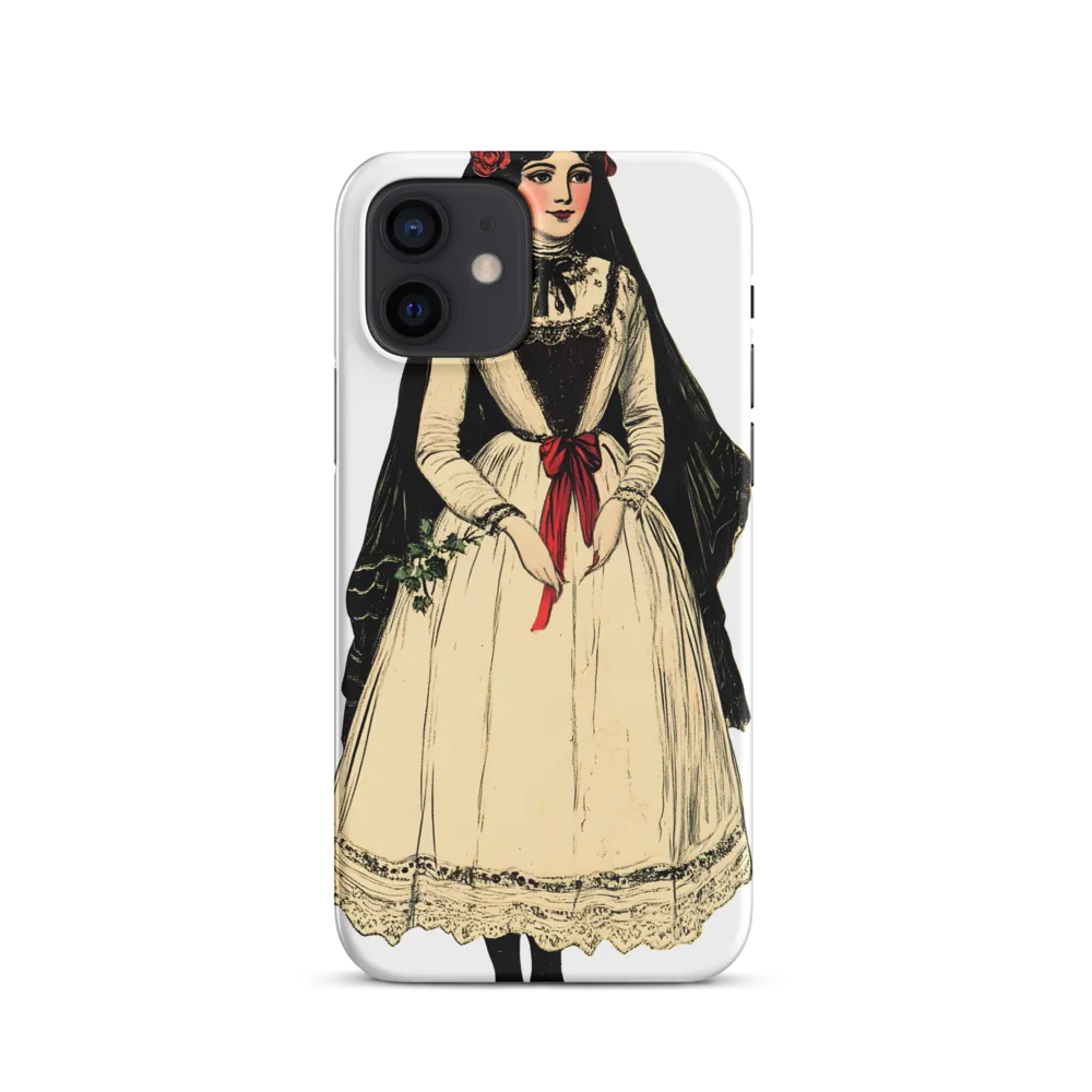 Elegance in Tradition: A Folk Portrait