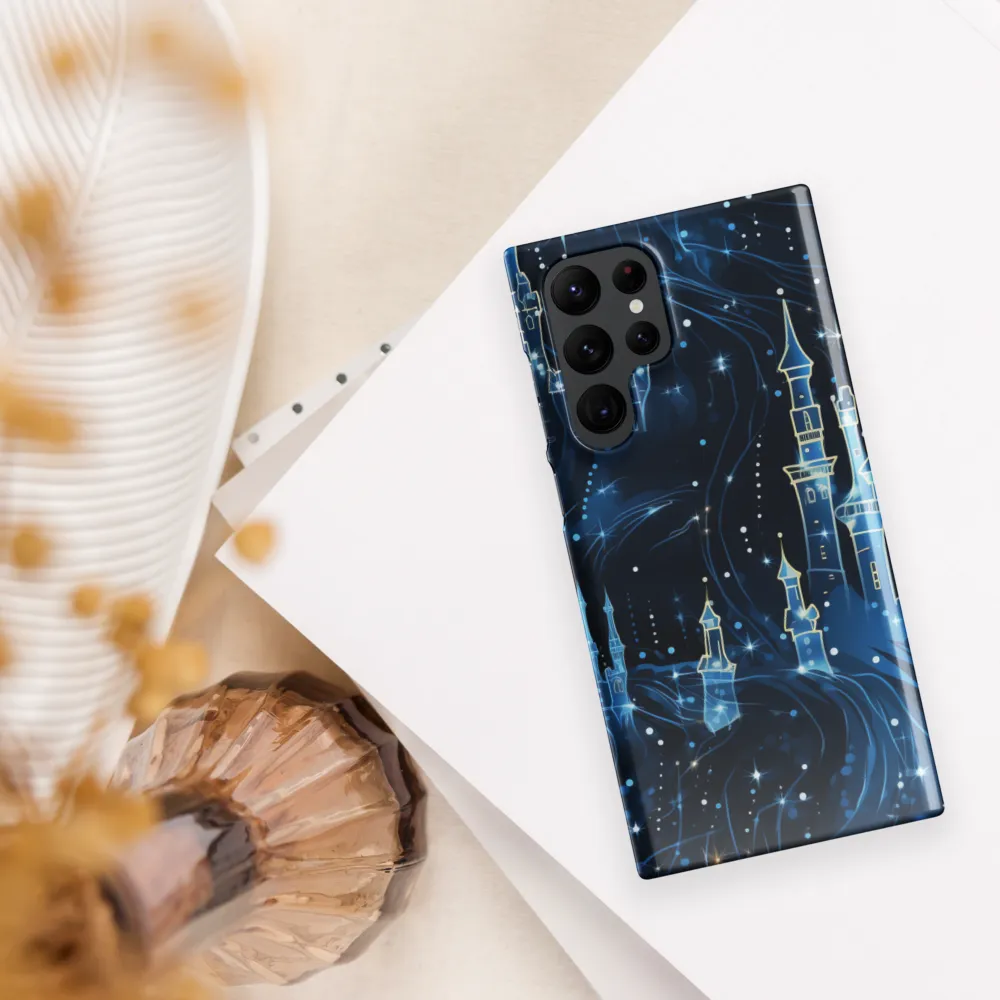 Dreamy Castles in a Starry Sky | Phone Case |  S22 Ultra | Snap Case | Glossy