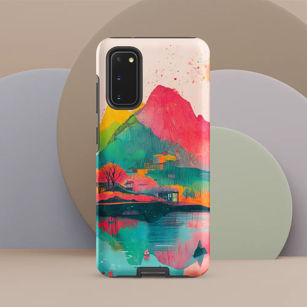 Vibrant Serenity: A Surreal Landscape