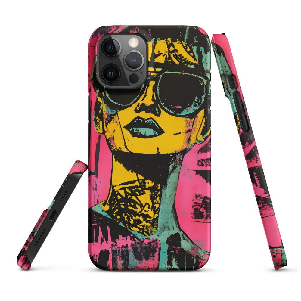 Confident Portrait in Neon Colors
