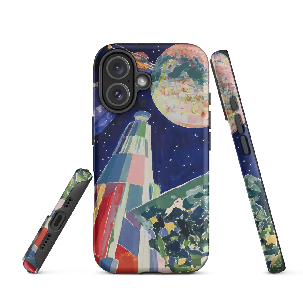 Galactic Dreams: A Surreal Exploration of Space | Phone Case