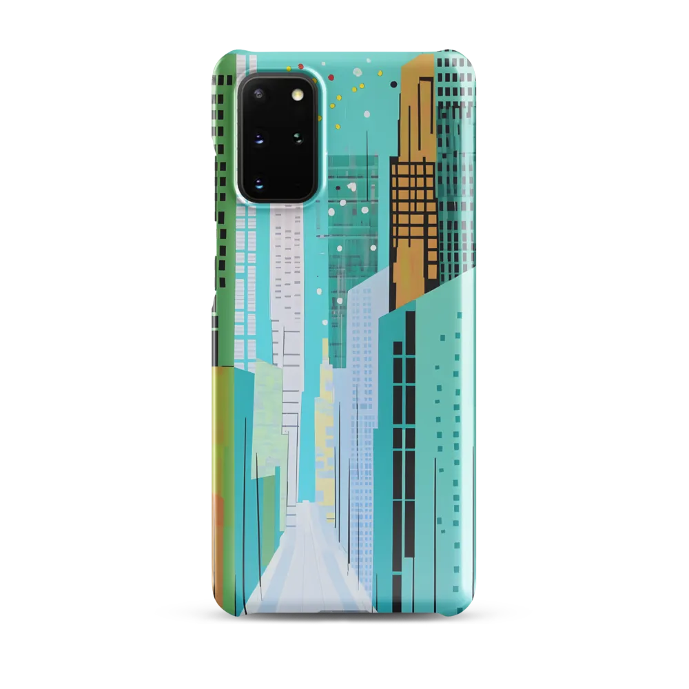 Urban Symphony in Turquoise