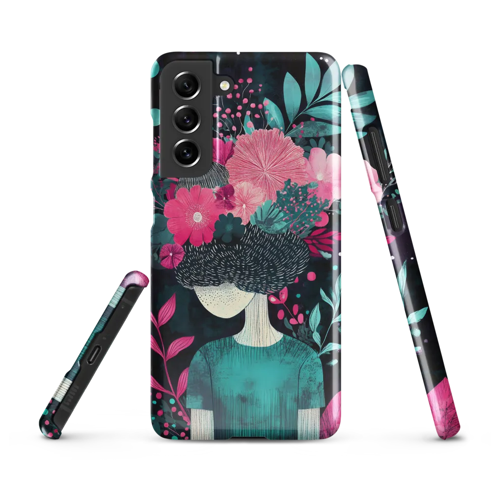 Floral Harmony: A Portrait of Serenity