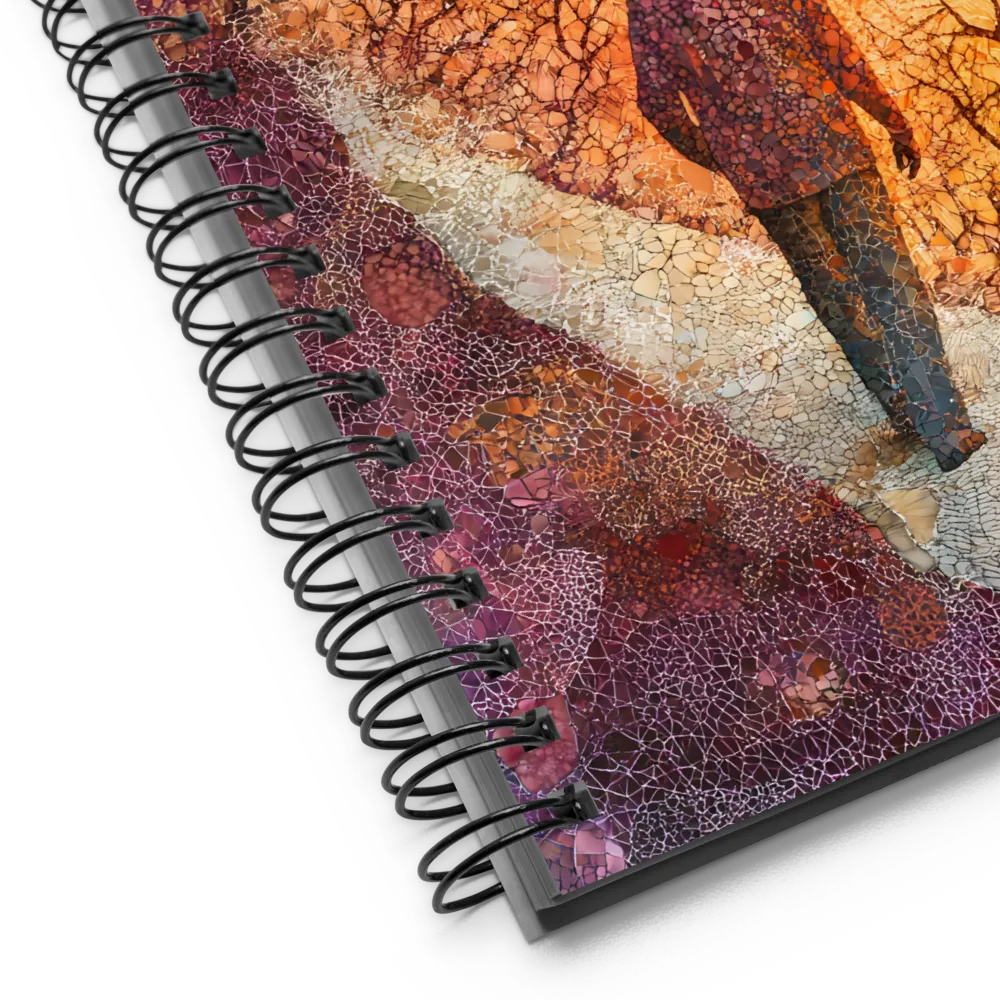 Journey into Serenity | Spiral Notebook