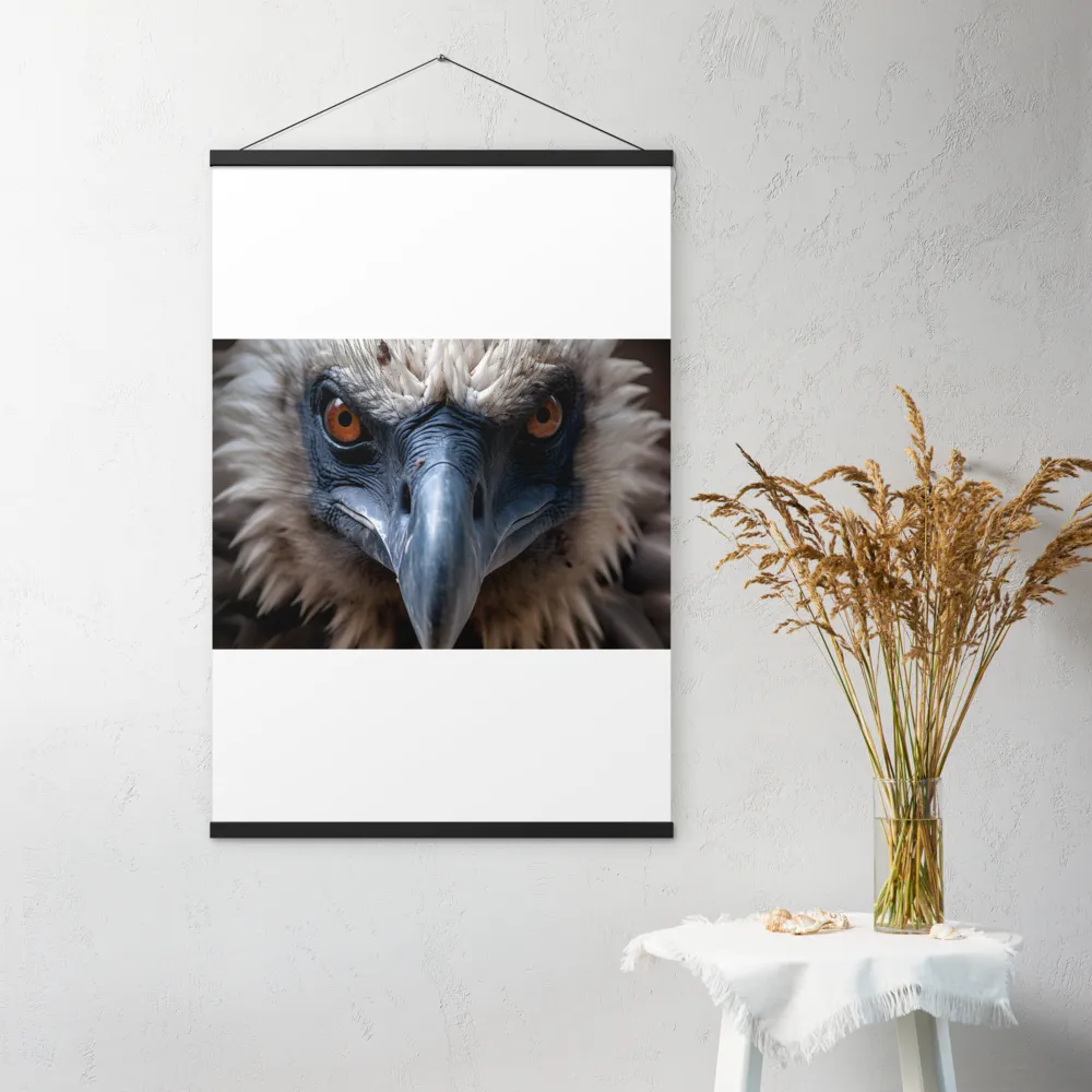 The Gaze of Strength | Poster With Black Wood Hanger | 24″×36″