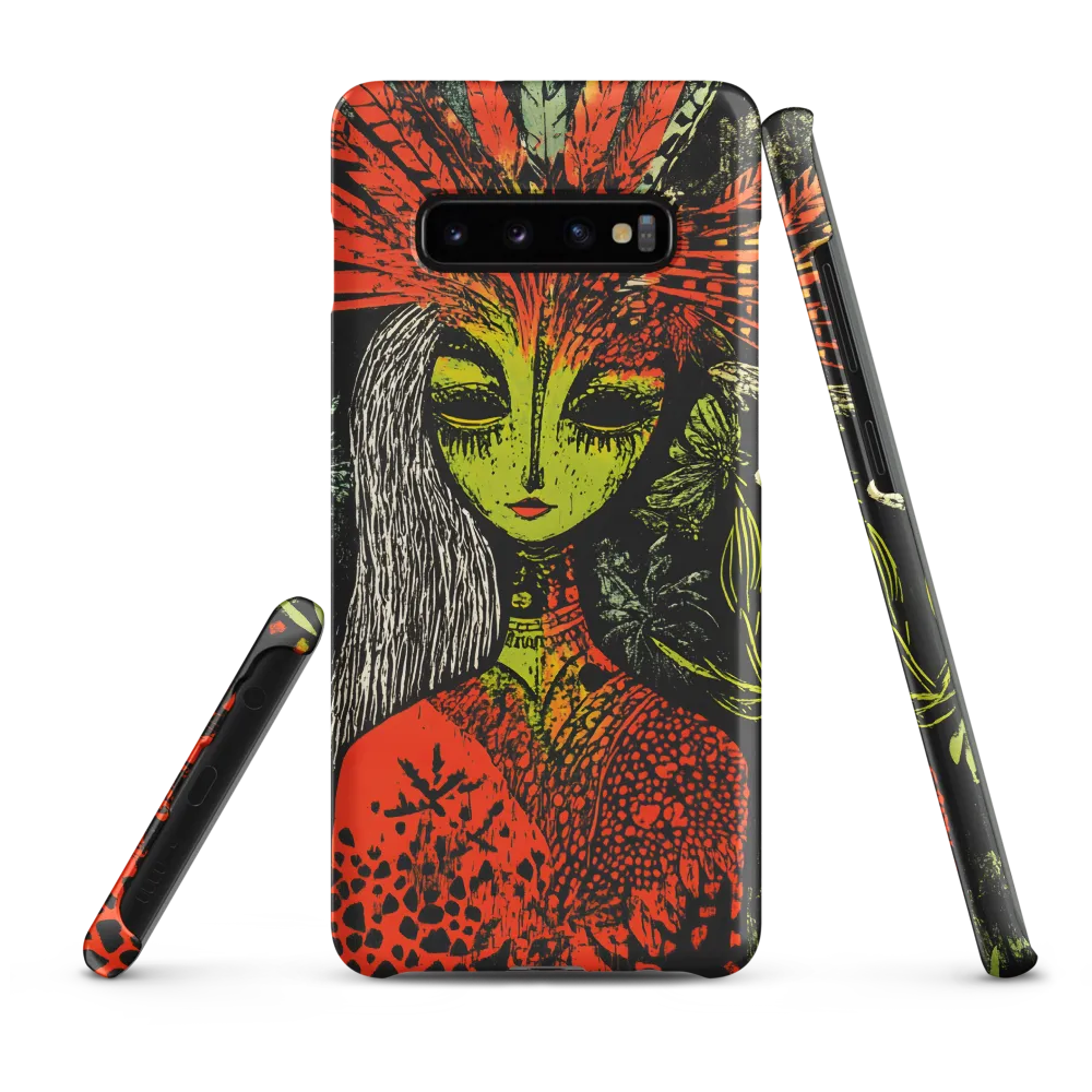 Mystical Flora: A Surreal Portrait