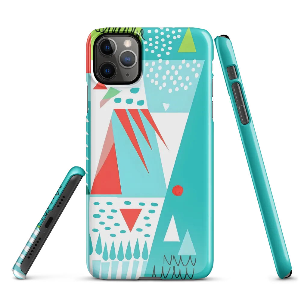 Dynamic Geometric Harmony | Phone Case |  11 Pro Max | Snap Case | Glossy