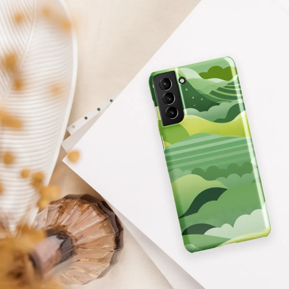 Tranquility in Green Waves