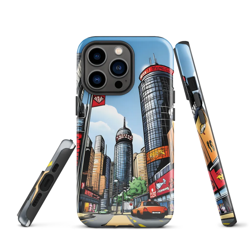 Urban Pulse: A Comic Cityscape