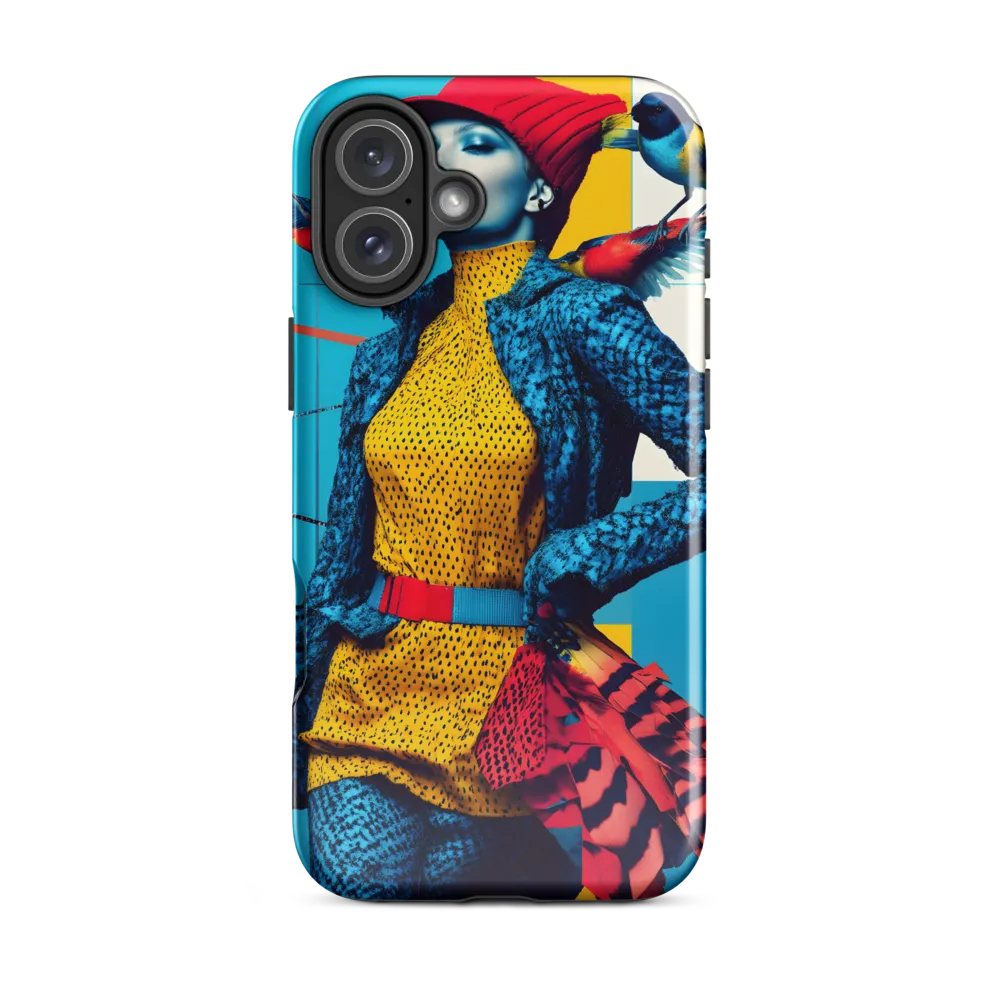 Vibrant Fusion of Nature and Fashion