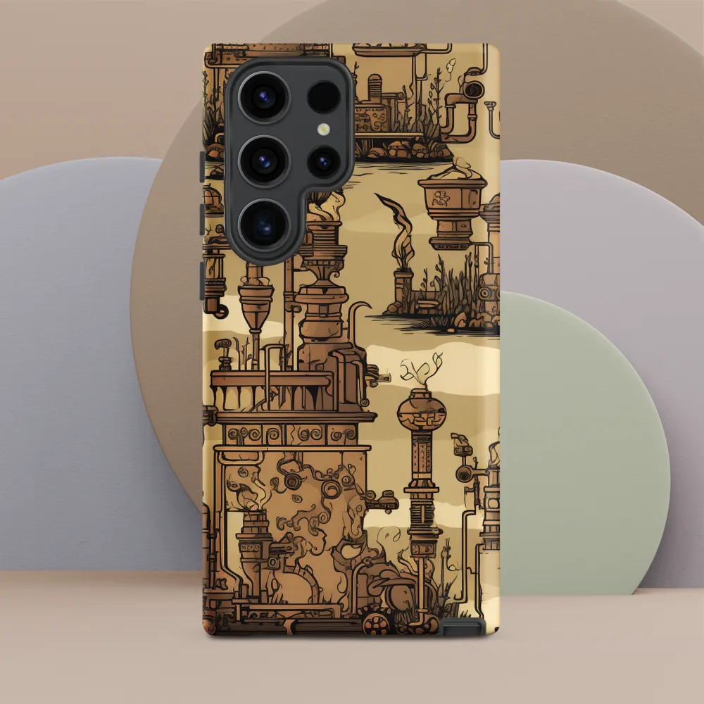 Whimsical Industrial Landscape