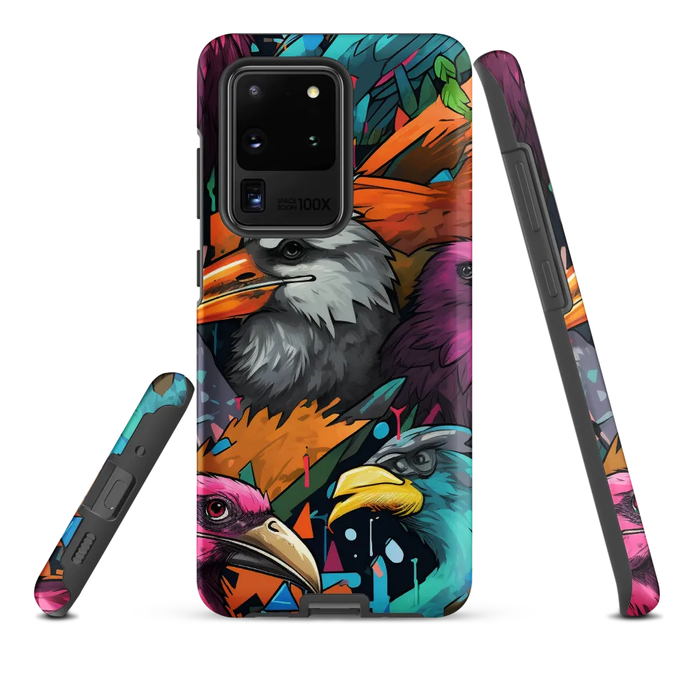 Avian Vortex: A Celebration of Color and Form