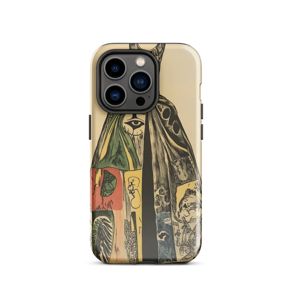 Mystical Cloak of Symbols | Phone Case |  14 Pro | Tough Case | Glossy