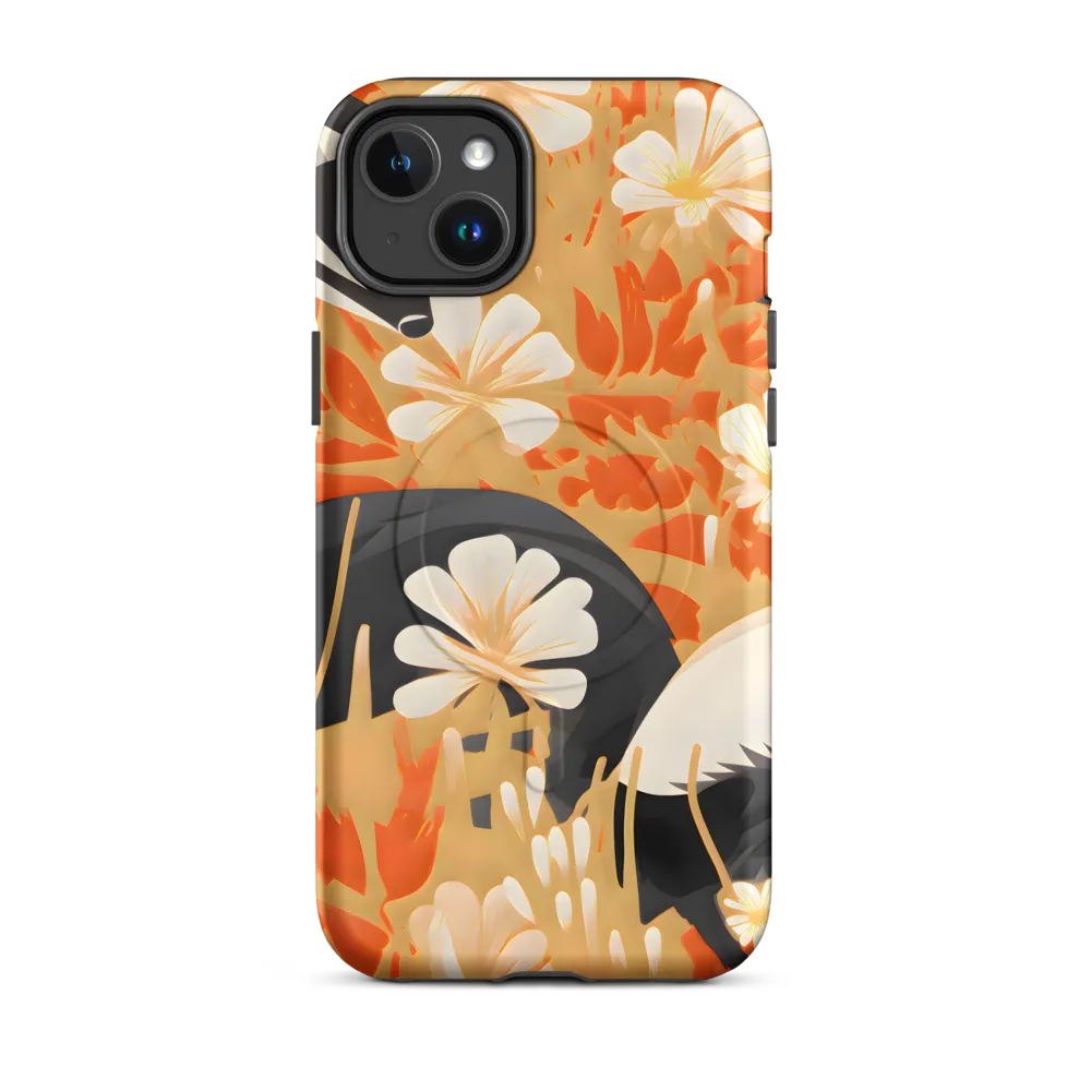 Whimsical Badgers in Bloom