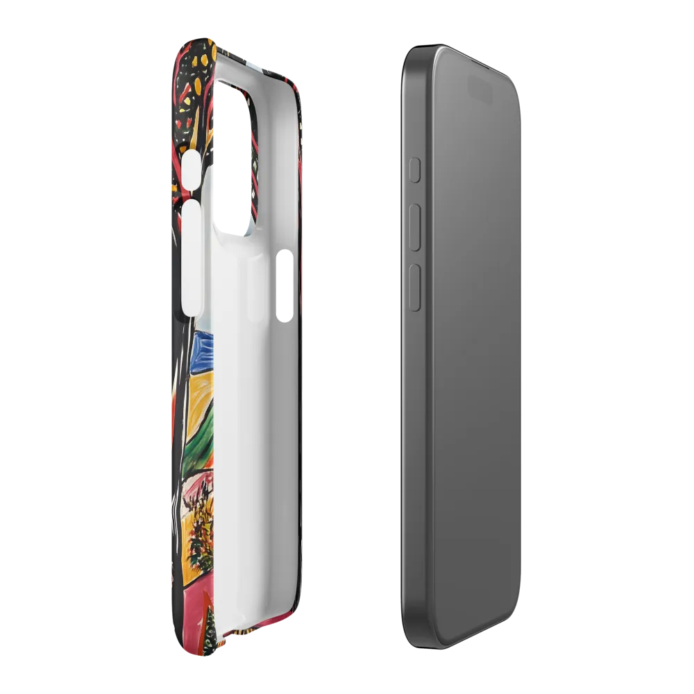 Vibrant Nature's Embrace | Phone Case |  15 Pro | Snap Case | Matte