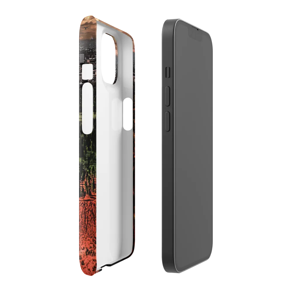 Harmony and Dissonance: A Landscape of Contrasts | Phone Case |  14 | Snap Case | Glossy
