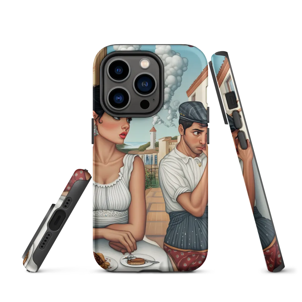 Tension Between Worlds | Phone Case |  14 Pro | Tough Case | Matte