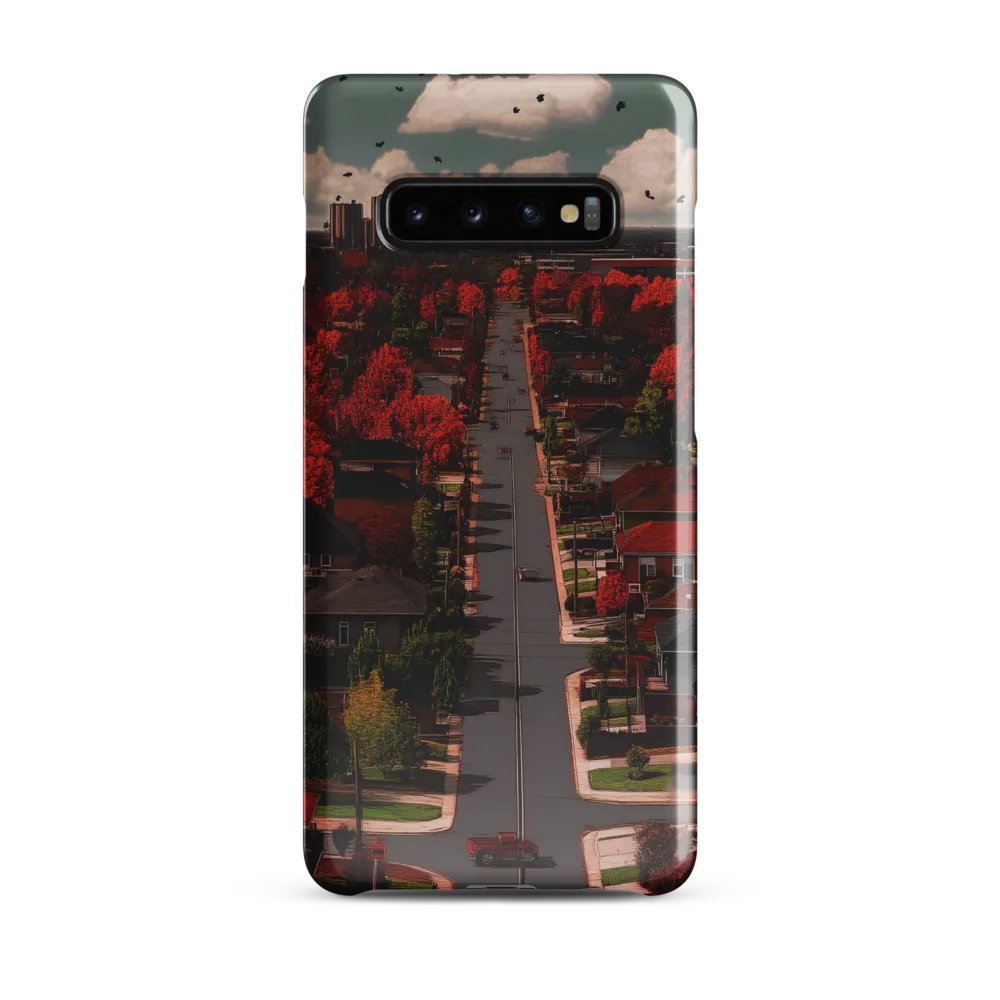 Urban Serenade: A Dusk Reflection | Phone Case |  S10 Plus | Snap Case | Glossy